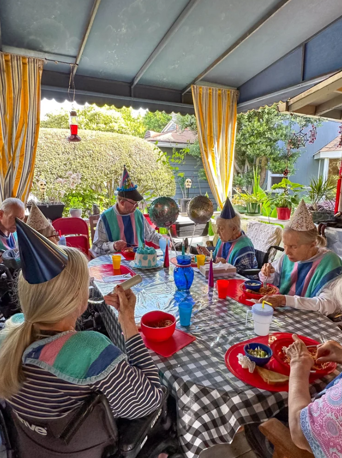 Outdoor fun going on